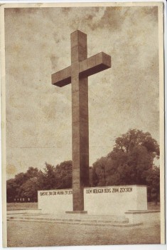 AK Augsburg Kreuzdenkmal auf dem Kobel 1931