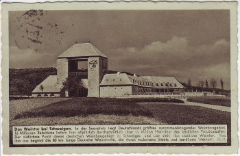 AK Schweigen-Rechtenbach Weintor 1939
