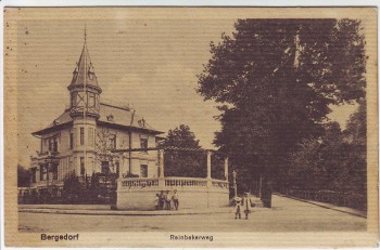 AK Hamburg Bergedorf Reinbekerweg Kinder 1910 RAR