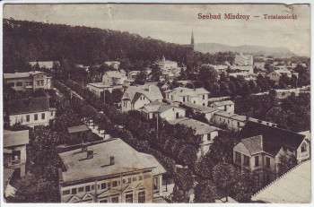 AK Seebad Misdroy Międzyzdroje Totalansicht Pommern Polen 1920