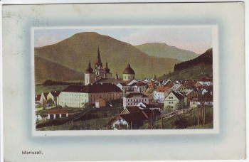 AK Mariazell Ortsansicht Steiermark Österreich 1911