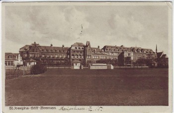 AK Bremen St. Josephs-Stift 1929