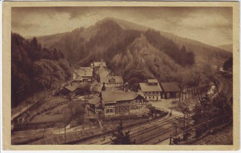 AK Falkenstein (Oberpfalz) Blick auf Brauerei 1927