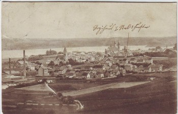 AK Geisenheim Panorama vom Morschberg gesehen 1908