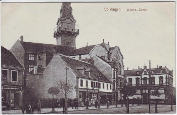 AK Völklingen Wilhelmstraße Saarland 1920