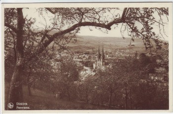 AK Diekirch Panorama Luxemburg 1920
