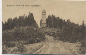 AK Warngau Aussichtsturm auf dem Taubenberg Bayern 1914