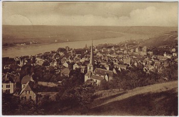 AK Linz am Rhein Ortsansicht 1913