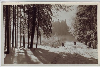 AK Foto Kurort Hartha Mauerhammer im Winter bei Tharandt 1960