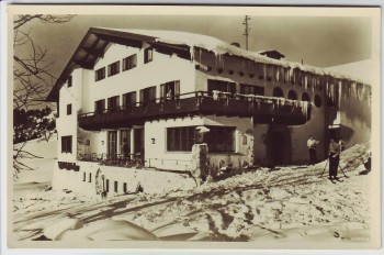 AK Foto Jungholz Berghotel Tirol im Winter Reutte Österreich 1950
