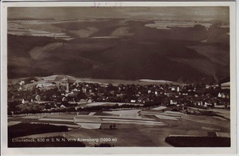 AK Foto Eibenstock Ortsansicht vom Auersberg 1935