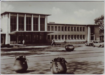 AK Foto Potsdam Hauptbahnhof 1965