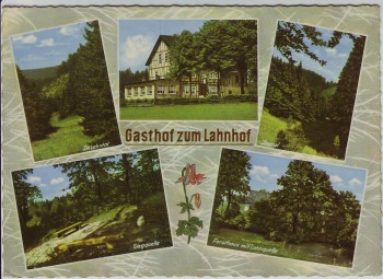 AK Mehrbild Netphen Gasthof zum Lahnhof bei Deutz Köln 1964