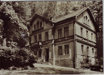 AK Foto Crimmitschau Forsthaus Sahnpark 1969