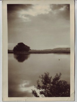 AK Foto Hainspitz am See Seeblick Kr. Eisenberg Thüringen 1960