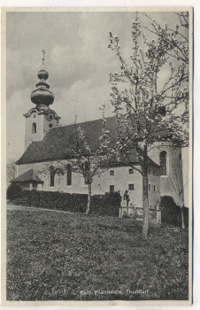 AK Foto Thundorf Kath. Pfarrkirche bei Ainring Bayern 1936