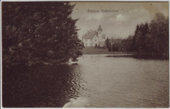 AK Lauterbach (Hessen) Blick auf Schloss Sickendorf 1922