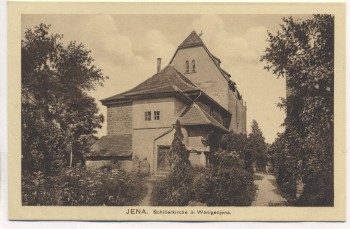 AK Jena Schillerkirche in Wenigenjena 1920
