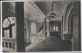 AK Neuwied Städtische Bade-Anstalt Eingang Schwimm-Halle 1910