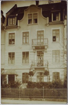AK Foto Freiburg im Breisgau Hausansicht 1915