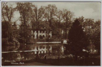 AK Foto Zittau in Sachsen Weinau-Park 1941