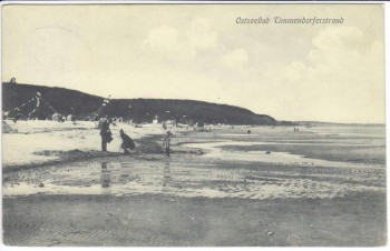 AK Ostseebad Timmendorfer Strand Am Strand 1910