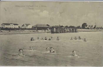 AK Ostseebad Kellenhusen in Holstein Blick auf Strand 1911