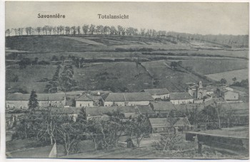 AK Savonnière Totalansicht bei St. Mihiel Meuse Lorraine Lothringen Frankreich Feldpost 1915