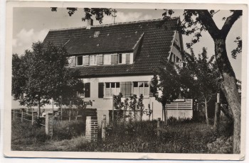AK Foto Rotensol Cafe und Pension Waldesruh b. Herrenalb 1960