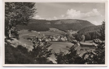 AK Foto Obertal-Buhlbach Ortsansicht b. Baiersbronn 1950