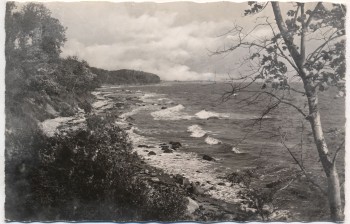 AK Strand bei Katharinenhof Insel Fehmarn Ostsee 1957