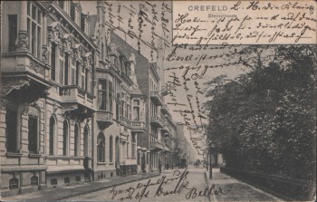 AK Crefeld Krefeld Steinstrasse 1903