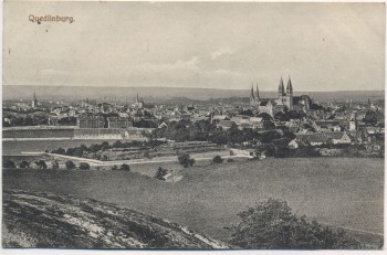 AK Quedlinburg Ortsansicht 1912