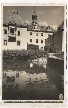 AK Foto Erholungsheim Schloss Dittersbach der Stadt Dresden b. Dürrröhrsdorf 1937