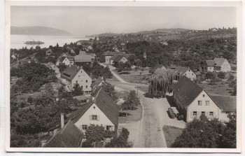 AK Foto Nussdorf bei Überlingen am Bodensee Ortsansicht 1955