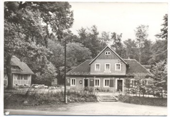 AK Foto Dahlen Dahlener Heide Konsum-Waldgaststätte Hospitalhütte 1981