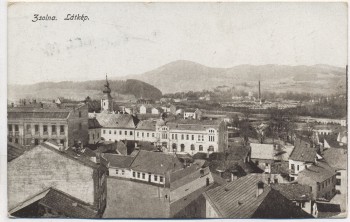 AK Žilina Sillein Zsolna Ortsansicht Slowakei Feldpost 1918