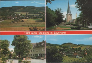 AK 1000 Jahre Stockum im Sauerland b. Sundern 1976