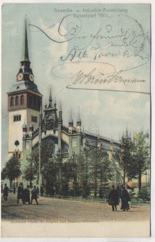 AK Düsseldorf Gewerbe- u. Industrie-Ausstellung 1902