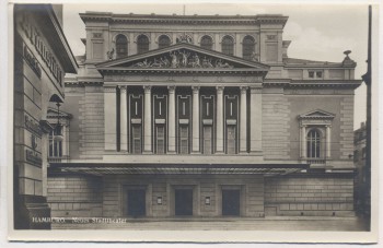 AK Foto Hamburg Neues Stadttheater 1930