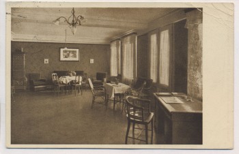 AK Bad Überkingen Bad-Hotel Otto Baur Damenzimmer 1930