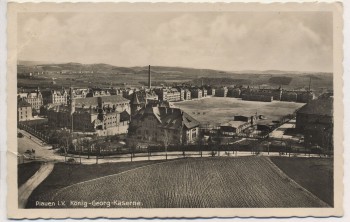 AK Foto Plauen im Vogtland König-Georg-Kaserne Feldpost 1940