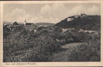 AK Harz- und Lutherstadt Mansfeld 1938