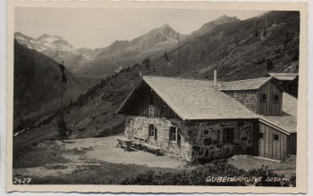 VERKAUFT !!!   AK Foto Gubener Hütte bei Niederthai Umhausen Imst Tirol Österreich 1930