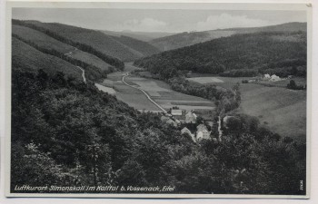 AK Foto Luftkurort Simonskall im Kalltal b. Vossenack Hürtgenwald Eifel 1940