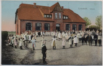 AK Loxstedt Schule viele Kinder 1910 Sammlerstück