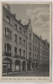 AK Berlin Mitte Christliches Hospiz-Hotel Auguststraße 80 1930 RAR