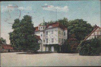 AK Grunewald Jagdschloss Berlin 1911