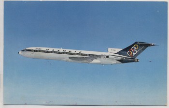 AK Foto Boing 727-200 Olympic Airways 1973