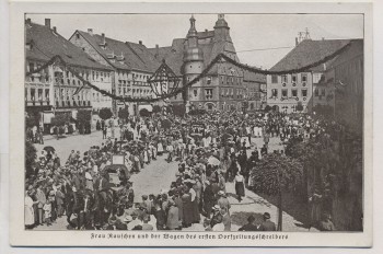 AK Hildburghausen 600-Jahrfeier Festumzug Frau Rauschen 1924